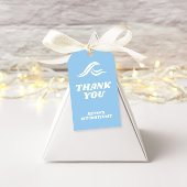 Surfen verjaardag, de grote cadeaulabel