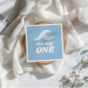 Surfen verjaardag, de grote servet