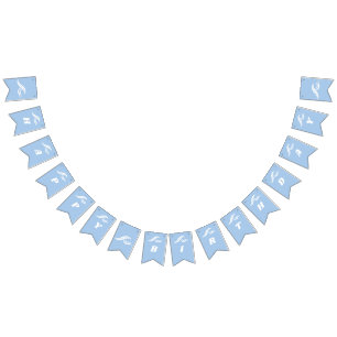 Surfen verjaardag, de grote vlaggetjes