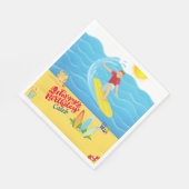 Surfen Verjaardag  Servet (Hoek)