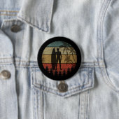SURFEN VINTAGE RONDE BUTTON 7,6 CM (In situ)