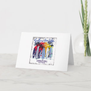 surfen voor het leven kaart