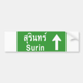 Surfen voor ⚠ Thaise ⚠ Bumpersticker (Voorkant)