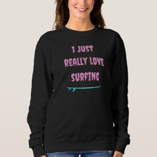 Surfen Vrouwen Meisjes Roze Goth Gotische Hallowee Trui