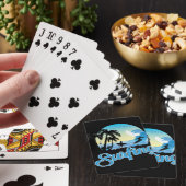 Surfen Zee Strand Pokerkaarten (Insitu)