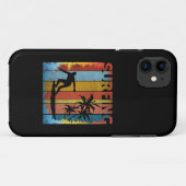 SURFEN ZOMER STRAND SURFER Case-Mate iPhone CASE (Achterkant (horizontaal))