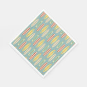 Surfen Zomer Surf Boards Zomerverjaardag Servet (Hoek)