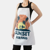 Surfen -Zonsondergang Surfen Schort (Insitu)
