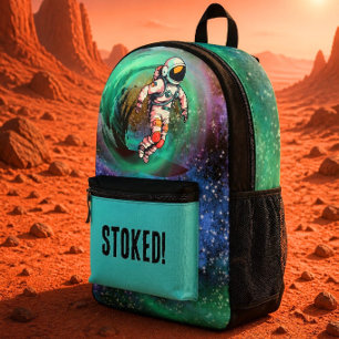 Surfende astronaut Stoked rugzak
