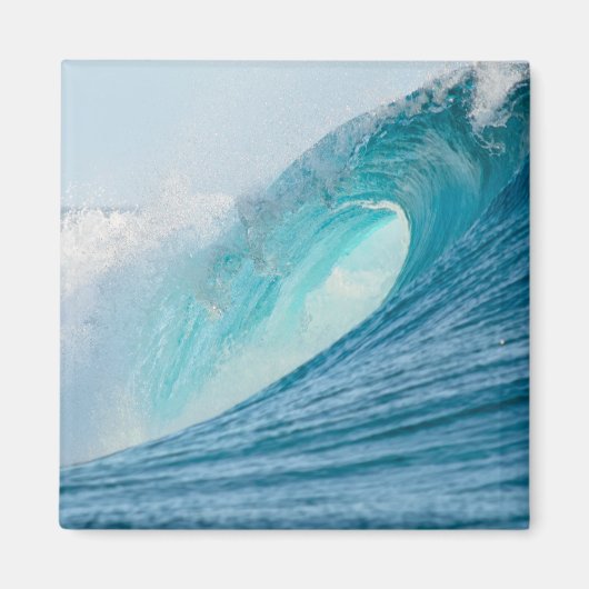 Surfende barrel wave brekende magneet (Voorkant)