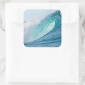 Surfende barrel wave brekende sticker (Tas)