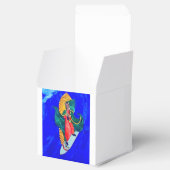 surfende blauwe golflengte bedankdoosjes (Geopend)