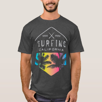 Surfende Californië 2 T-shirt