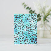 Surfende collage briefkaart (Staand voorkant)