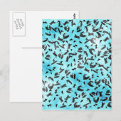 Surfende collage briefkaart (Voorkant / Achterkant)