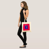 surfende dienstmeid tote bag (Voorkant (model))