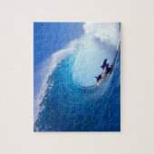 Surfende dolfijnen legpuzzel (Verticaal)