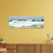 Surfende Fistral Newquay Cornwall Canvas Afdruk (Insitu (Woonkamer))