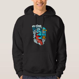 Surfende haai Surf Hoodie