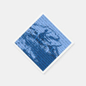 Surfende Hawaii Cutback Hawaiian Surfer Servet (Hoek)