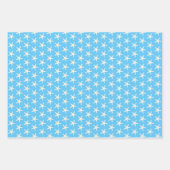 Surfende kerstcadeauset met doorsnede voor elke ho inpakpapier vel (Voorkant 2)