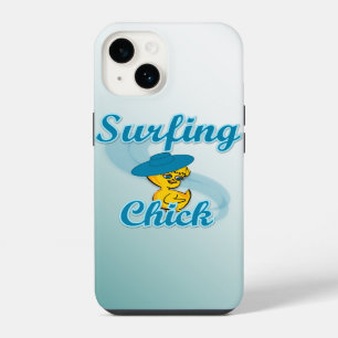 Surfende Kip #3 iPhone 14 Hoesje