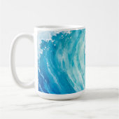 Surfende koffiemok (Links)