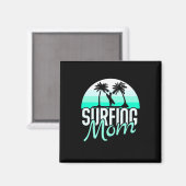 Surfende mam magneet (Voorkant / Achterkant)