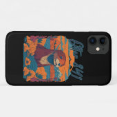 Surfende Otter 841 Otter Mijn Weg Californië Zee O Case-Mate iPhone Case (Achterkant (horizontaal))