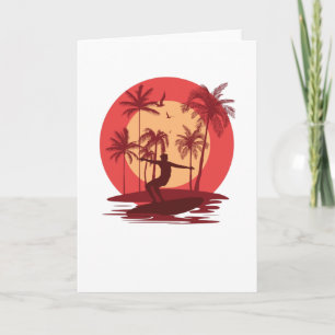 Surfende paradijs kaart