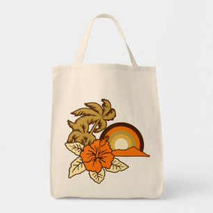 Surfende Safari Hawaiian Beach Bag Tote Bag