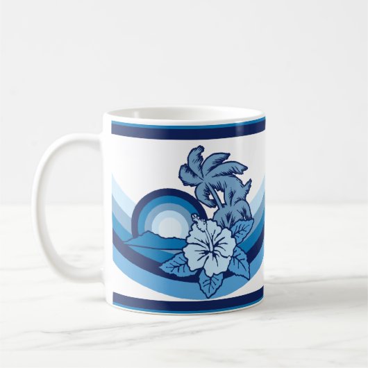 Surfende Safari-Mok Koffiemok (Links)