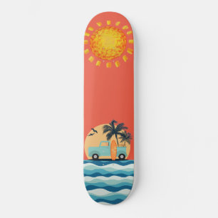 Surfende skateboard