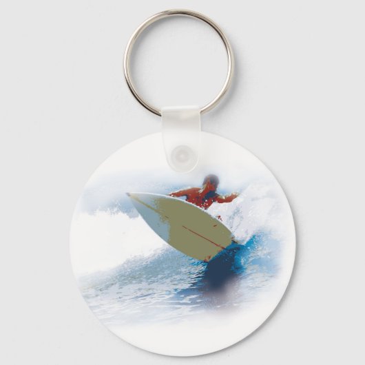 surfende sleutelhanger (Voorkant)