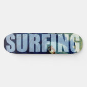 Surfende Surf Zee Water Sport Schaats Board Deck A Skateboard (Horizontaal)
