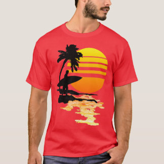 Surfende zonsopgang 1 t-shirt
