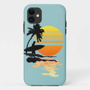 Surfende zonsopgang Case-Mate iPhone case