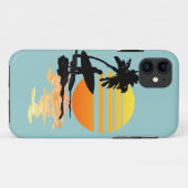 Surfende zonsopgang Case-Mate iPhone case (Achterkant (horizontaal))