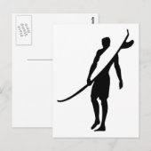 surfer1 briefkaart (Voorkant / Achterkant)