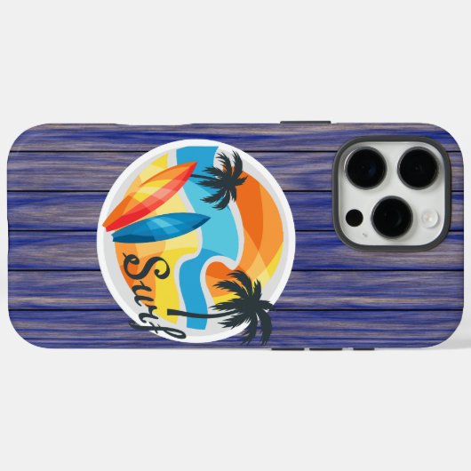 Surfer 16 iPhone / iPad hoesje (Achterkant (horizontaal))