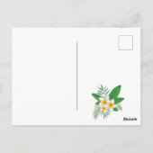 Surfer Adventure Afstuderen Hartelijk dank Briefkaart (Achterkant)