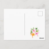 Surfer Adventure Graduation Party Dank u Briefkaart (Achterkant)