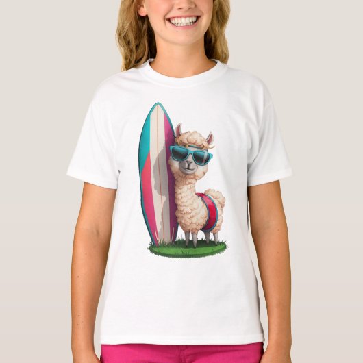 SURFER ALPACA T-SHIRT (Voorkant)