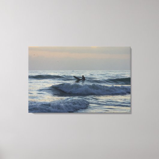 Surfer Awages Canvas Afdruk (Voorkant)