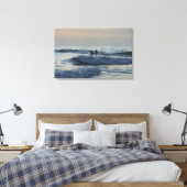 Surfer Awages Canvas Afdruk (Insitu (Slaapkamer))