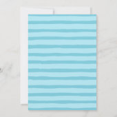 Surfer Baby | Baby Shower Uitnodiging (Achterkant)