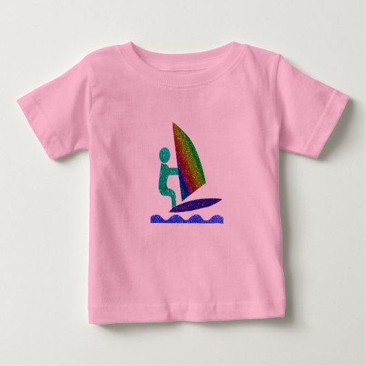 Surfer Baby Tutu Bodysuit (Voorkant)