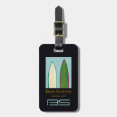 Surfer Bagagelabel (Voorkant verticaal)