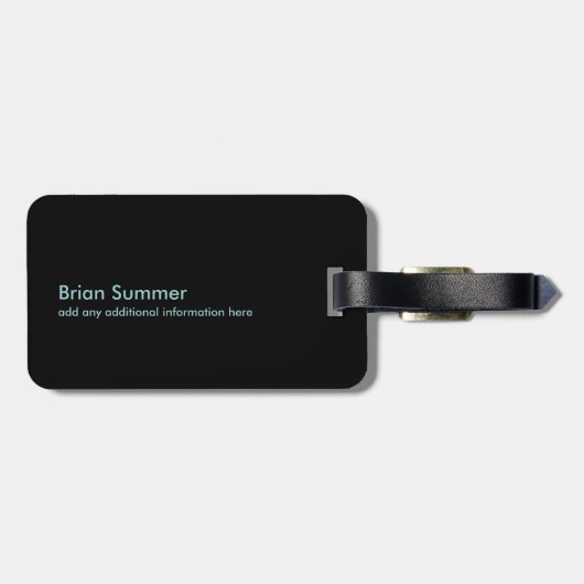 Surfer Bagagelabel (Achterkant horizontaal)