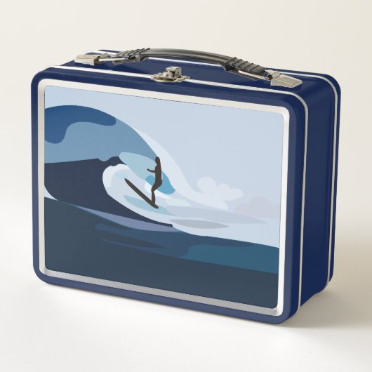 Surfer Beach Surfen (Voorkant)